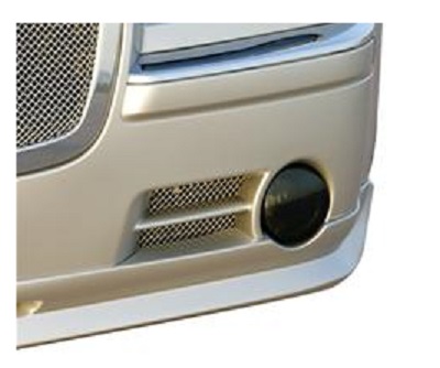 GTS Carbon Fiber Fog Light Covers 08-14 Dodge Challenger